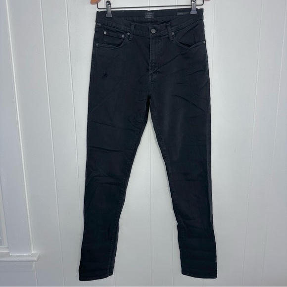Citizens of Humanity LONDON Slim Taper Black Jeans - Picture 2 of 13